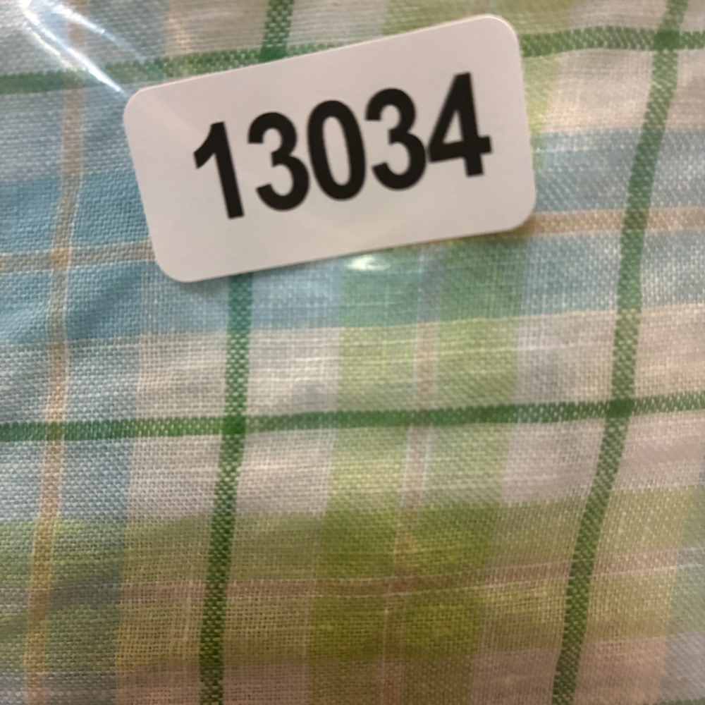 Vineyard Vines Linen Murray Shirt Mens M Plaid Button Down Lightweight Preppy - Picture 7 of 7